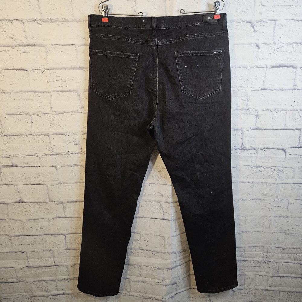 BRAX Feel Good Womens Style Mary Jeans Black Slim Fit Blue Planet 34x32 - Picture 5 of 8